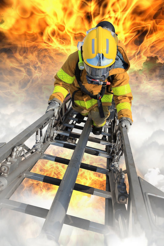 Feuerwehr in vollem Einsatz!