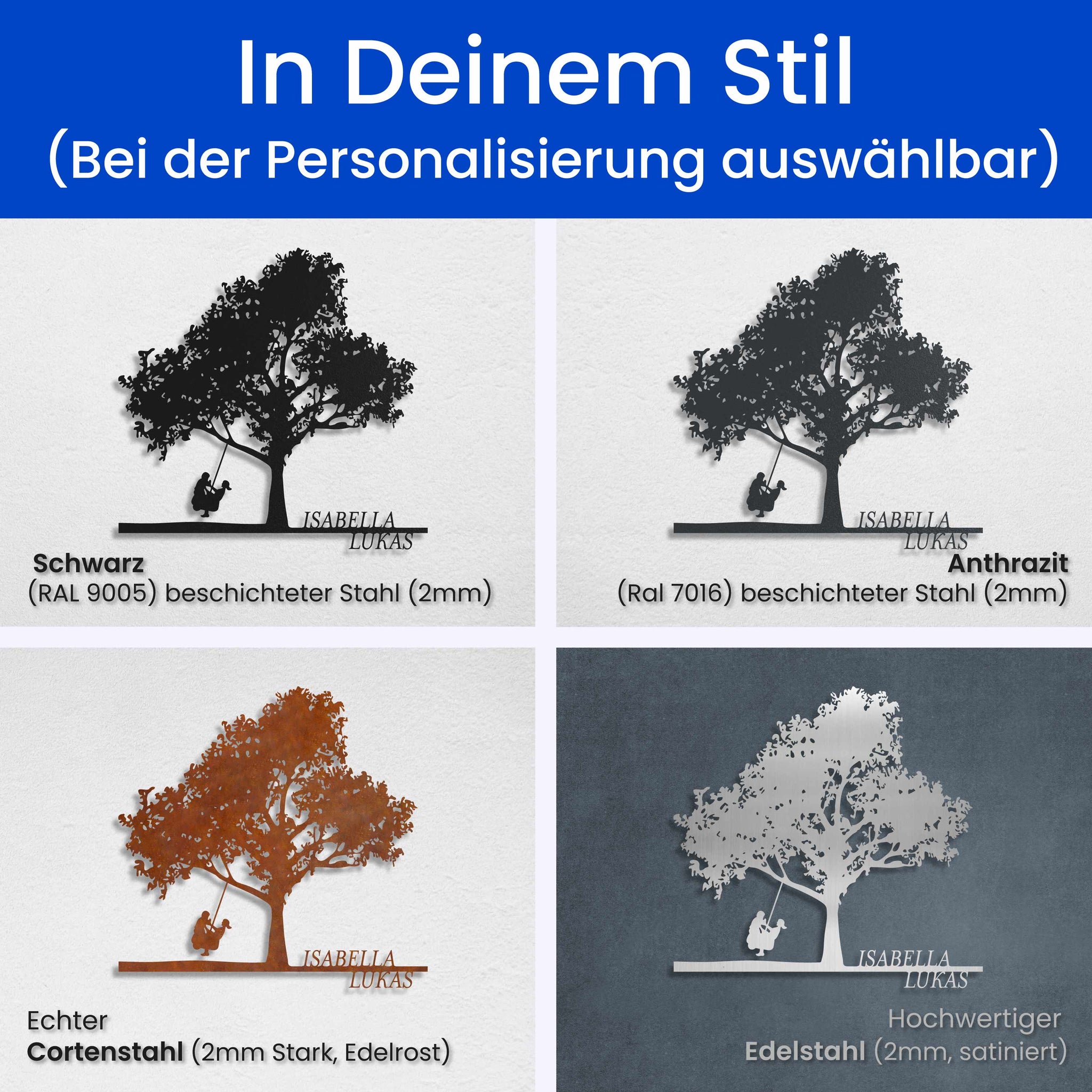 Schaukel vom Baum