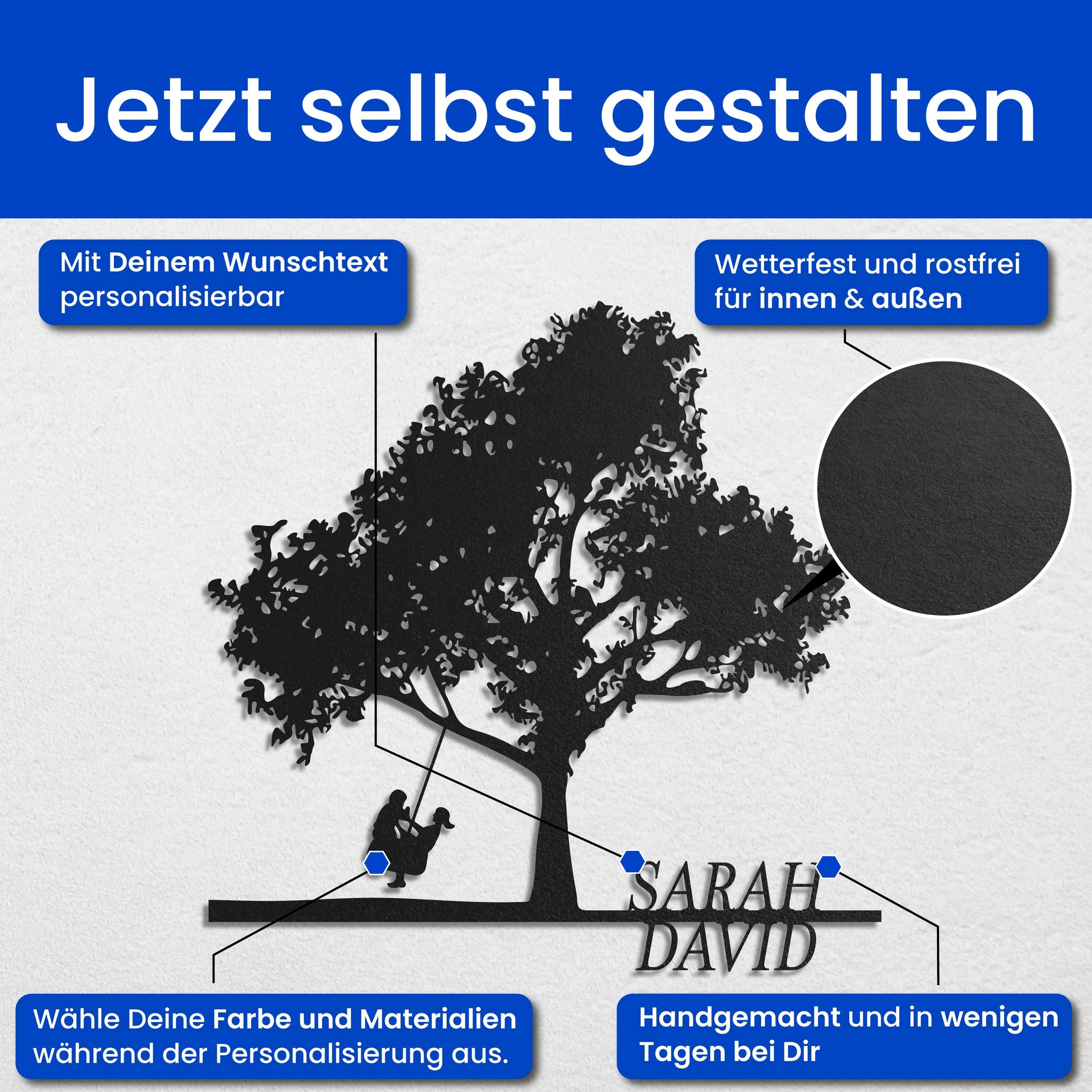 Schaukel vom Baum