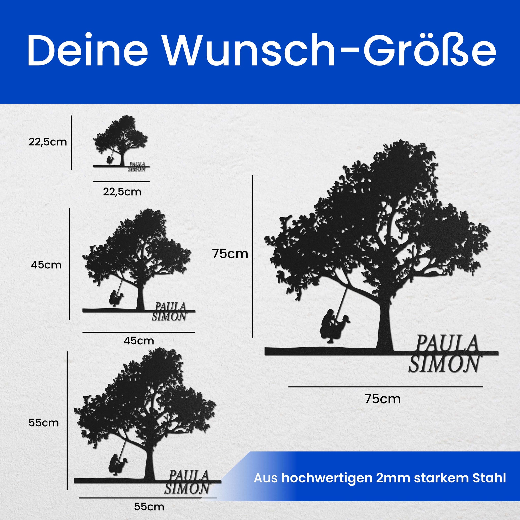 Schaukel vom Baum