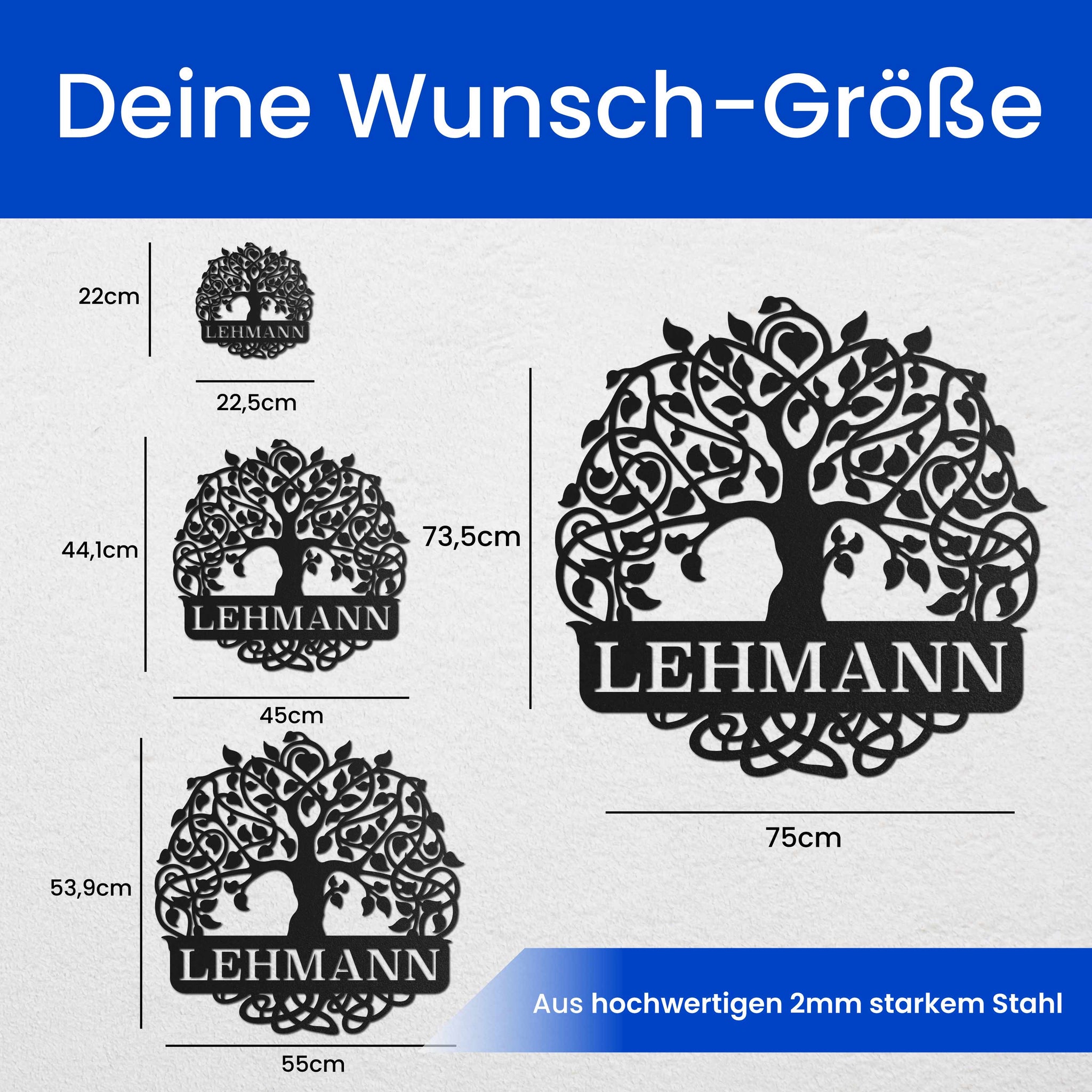 Baum des Lebens mit Blättern