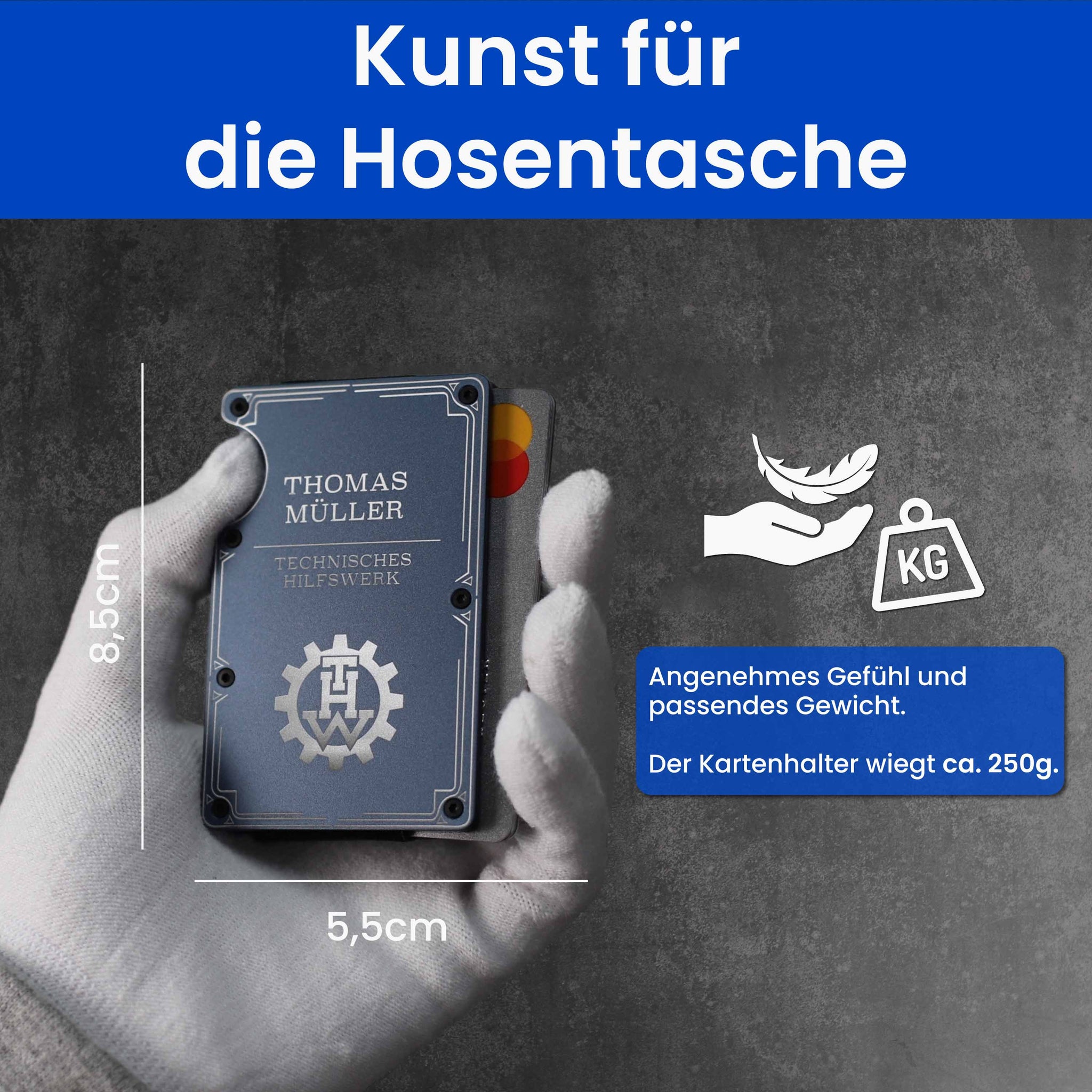 THW Kartenhalter