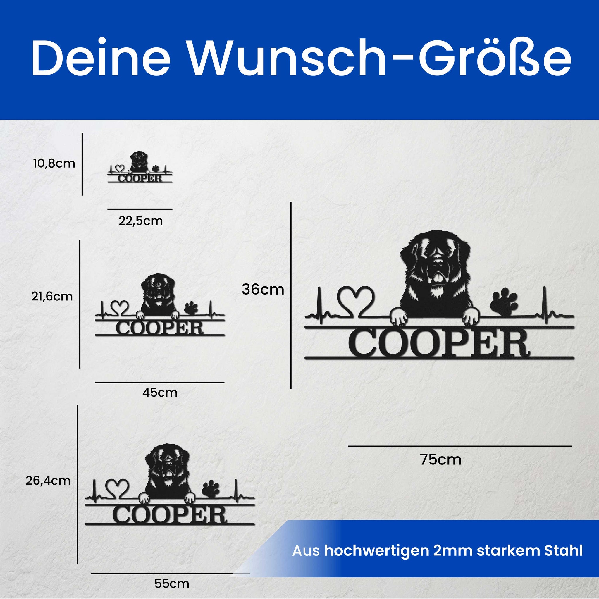 Hund mit Pfoten