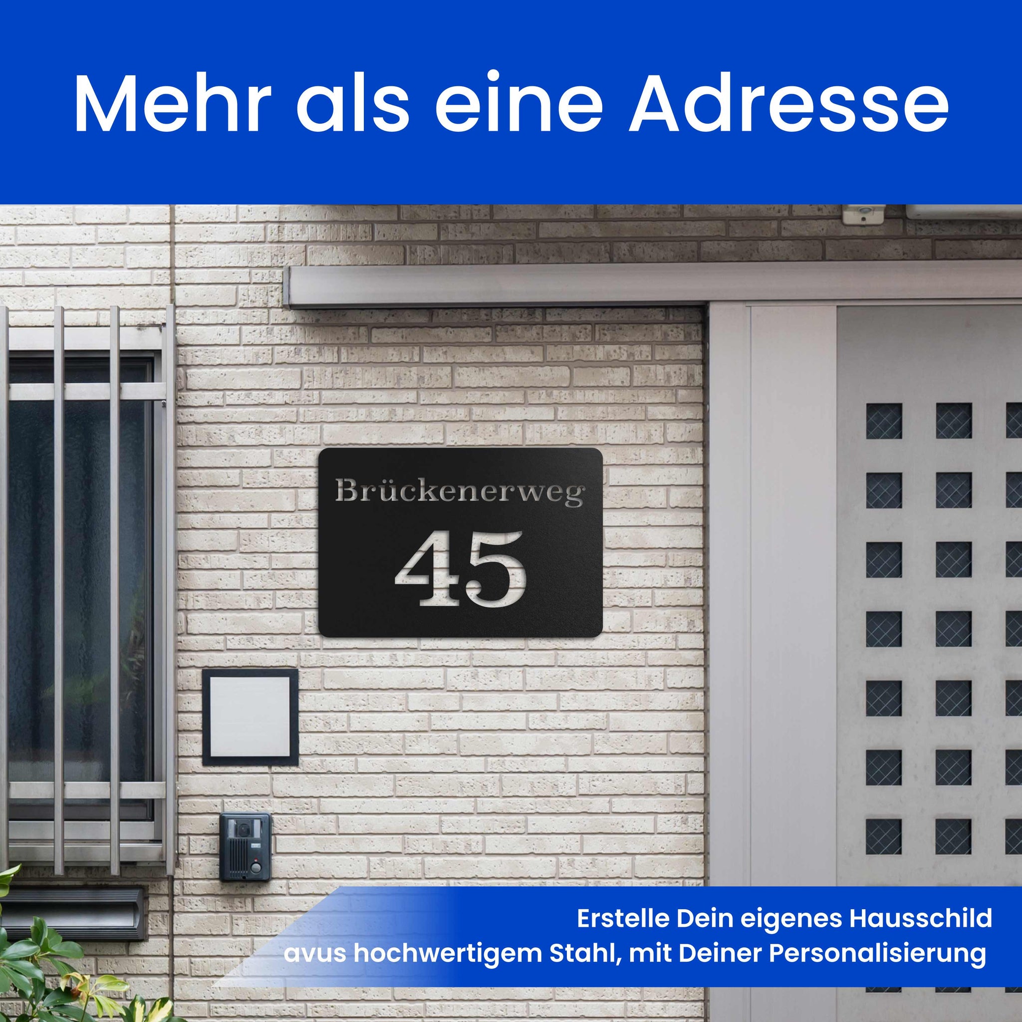 Straße und Nummer