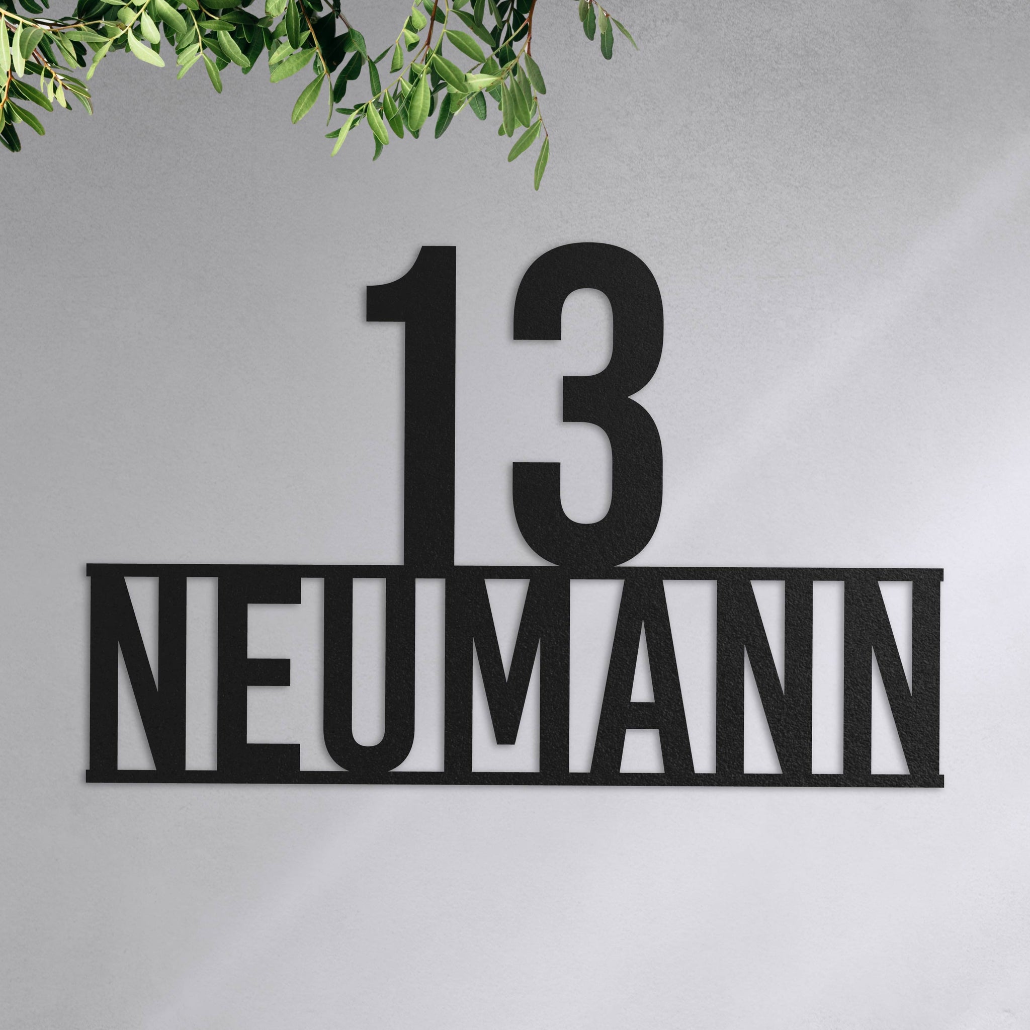 Stolze Nummer auf Namen