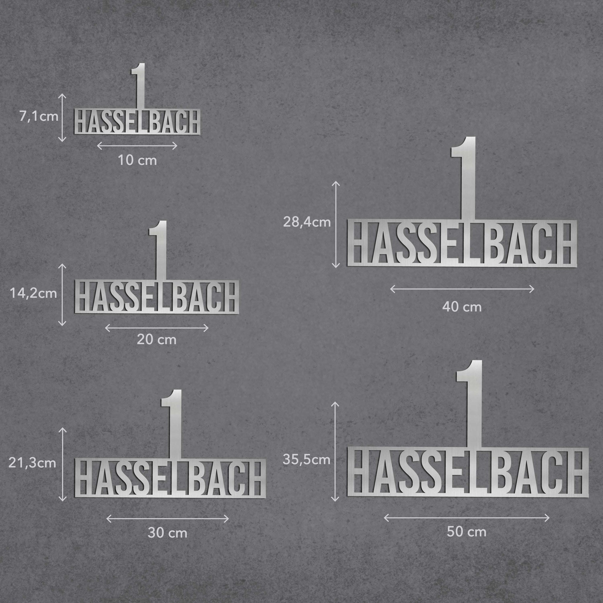 Stolze Nummer auf Namen