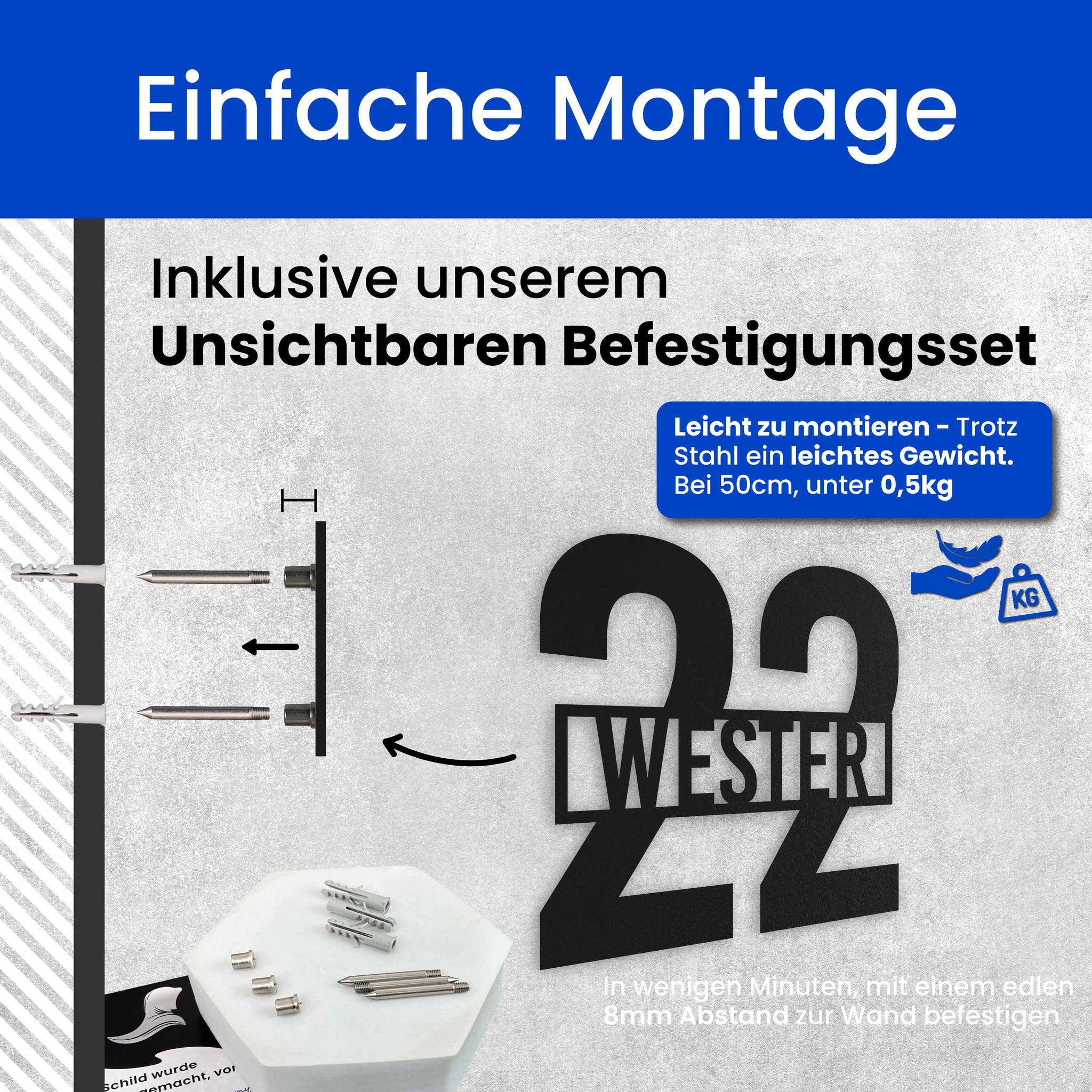 Name vor der Nummer