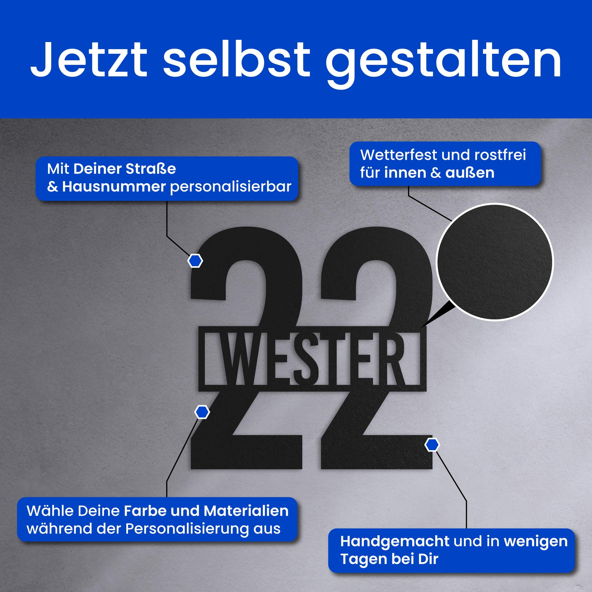 Name vor der Nummer