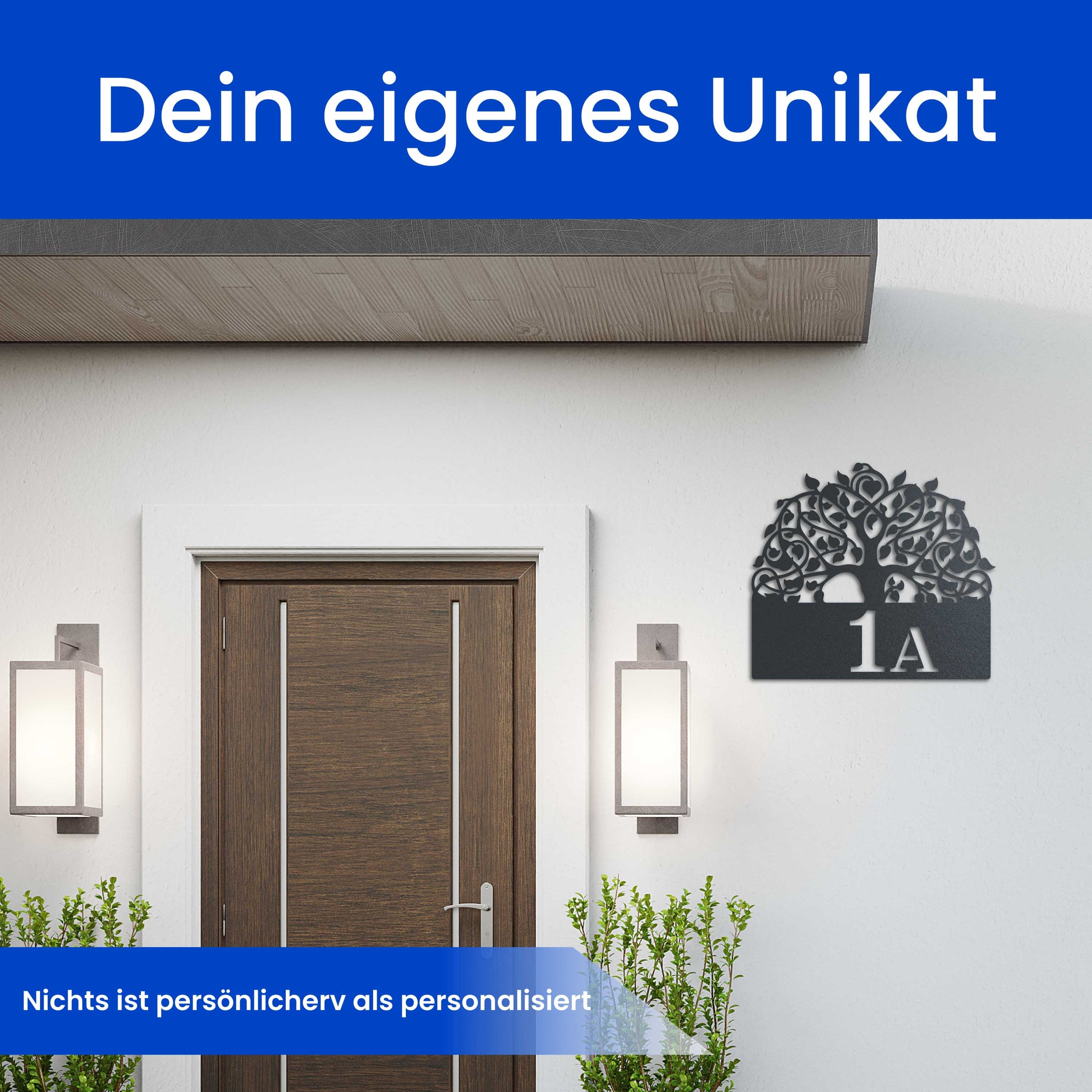 Baum des Lebens mit Nummer