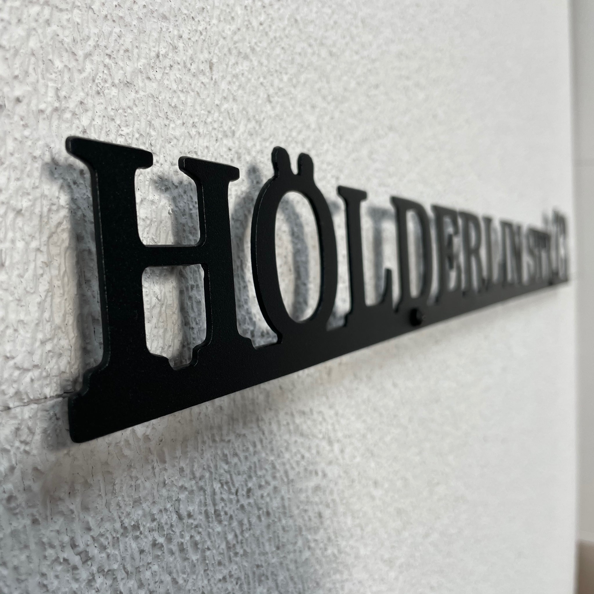 Gerades Straßenschild