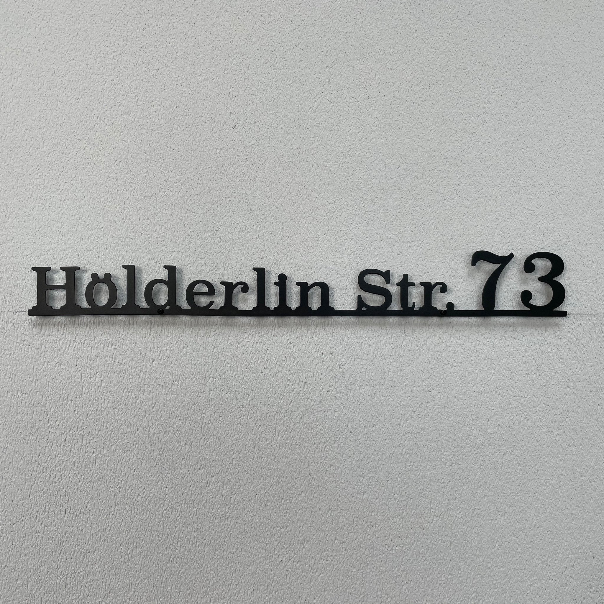 Straßenschild groß/klein