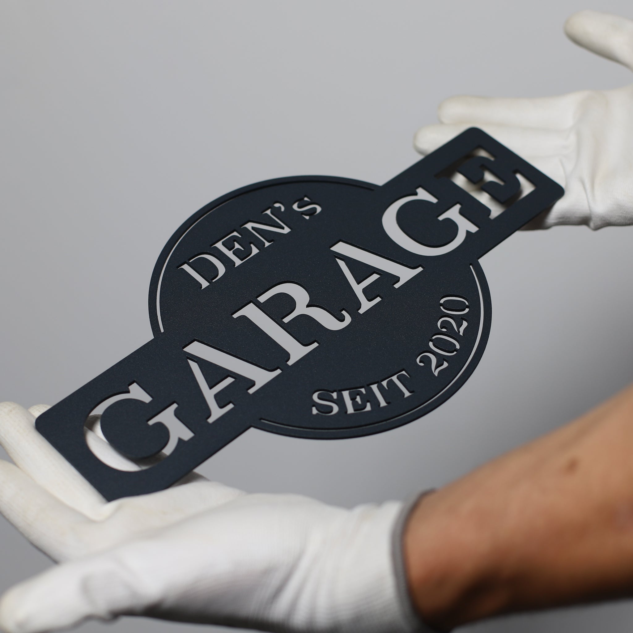 Klassisches Garagen Schild