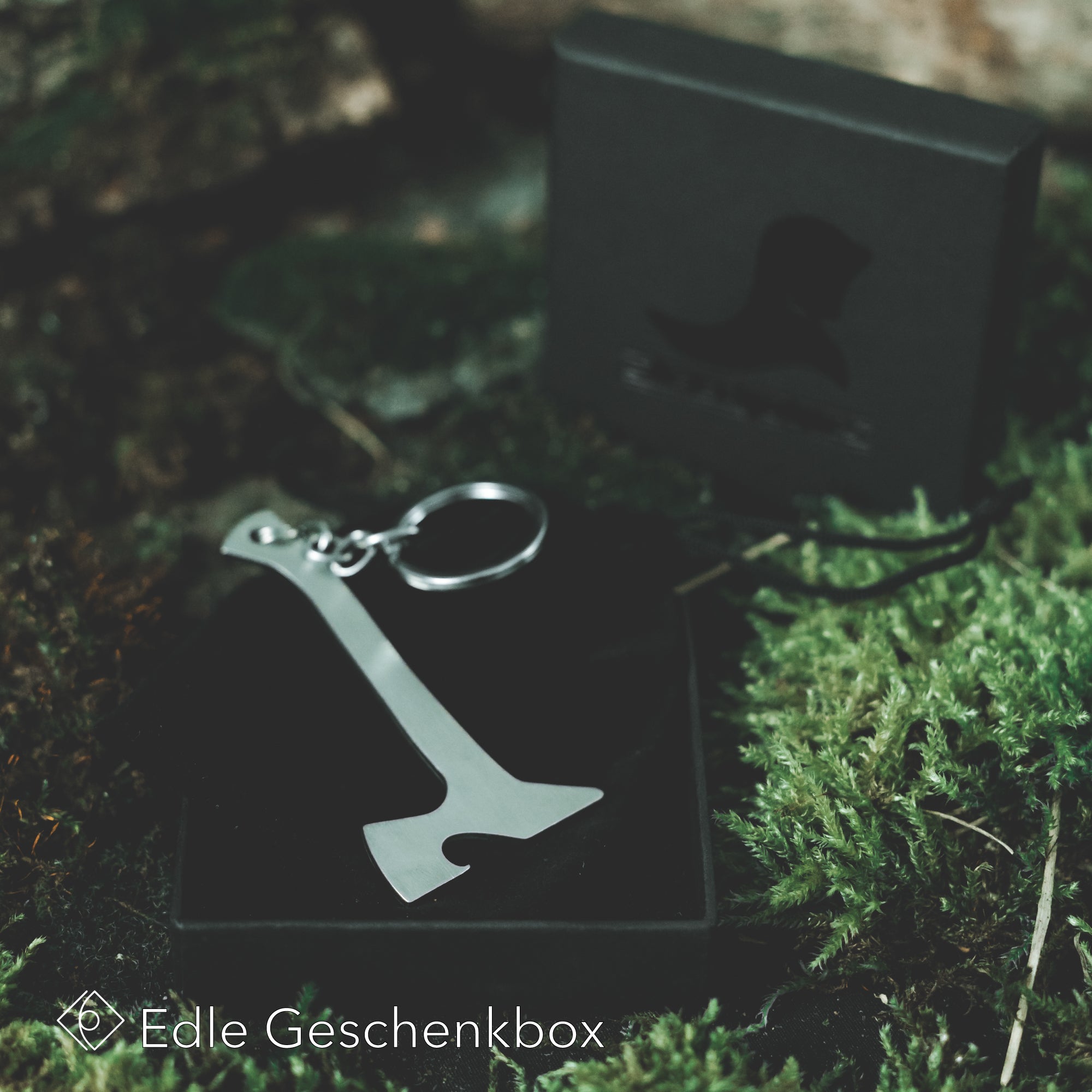 Feuerwehraxt-Flaschenöffner-Schlüsselanhänger