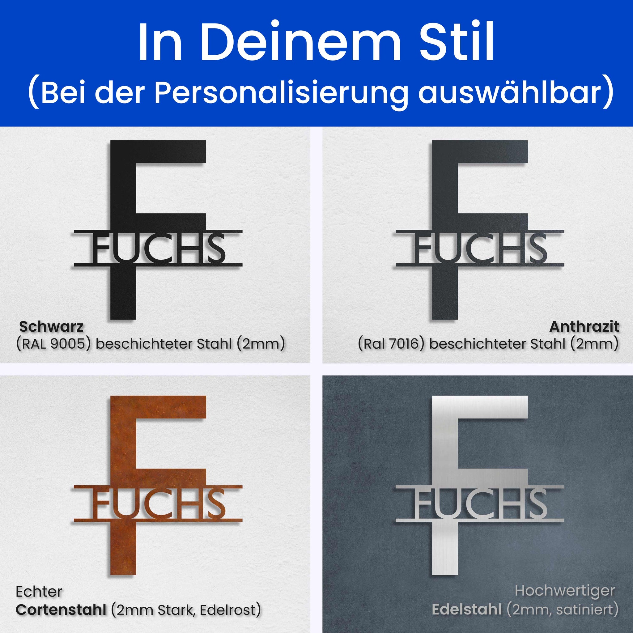 Moderner Buchstaben