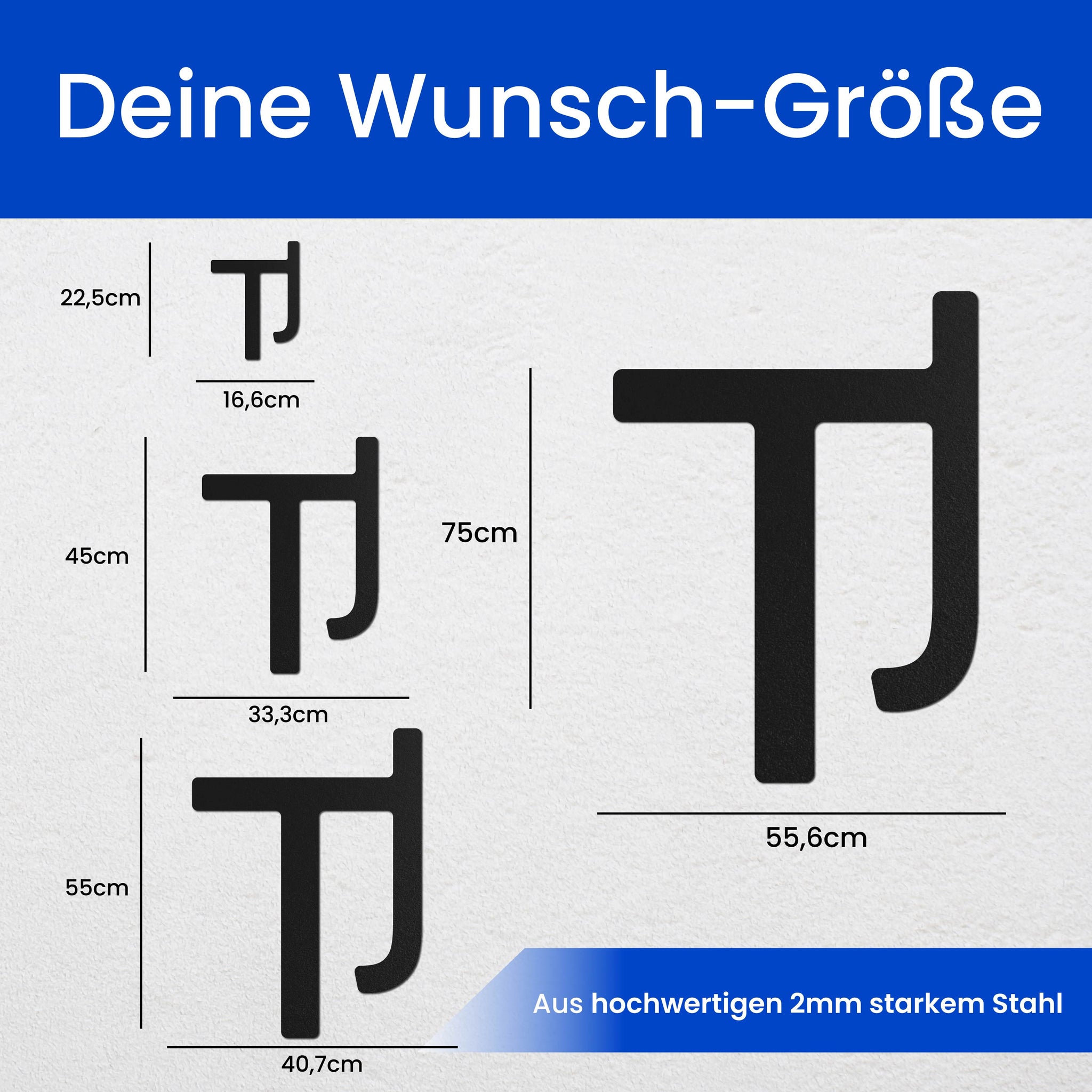 2 Buchstaben Modern