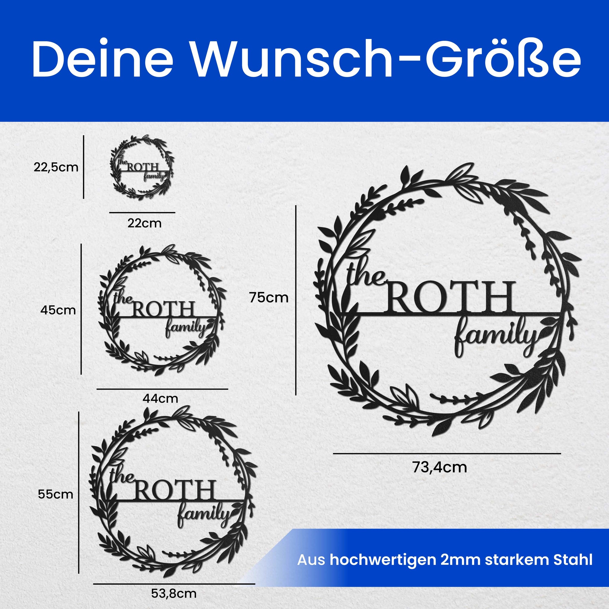 Familien Monogramm