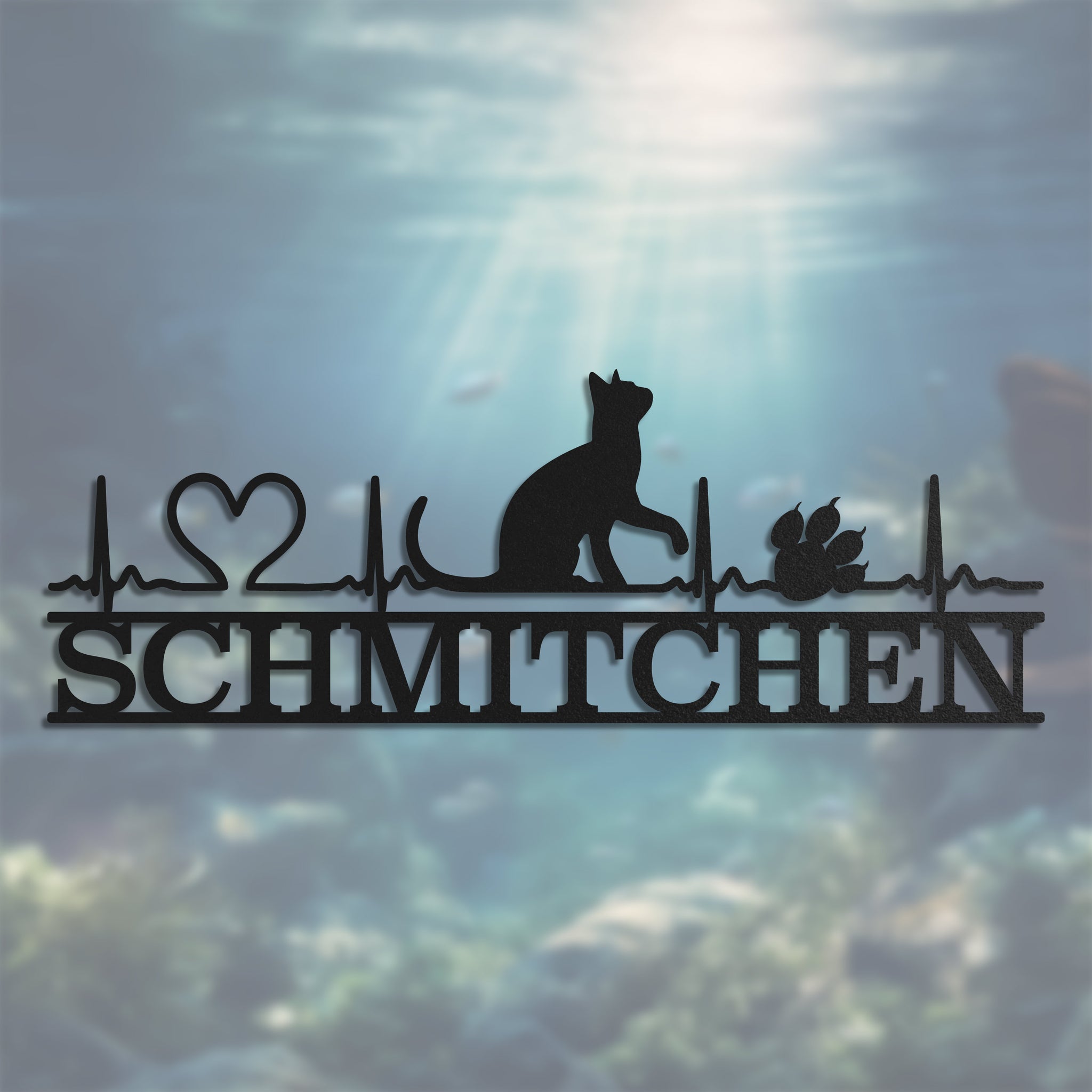 Ich liebe meine Katze