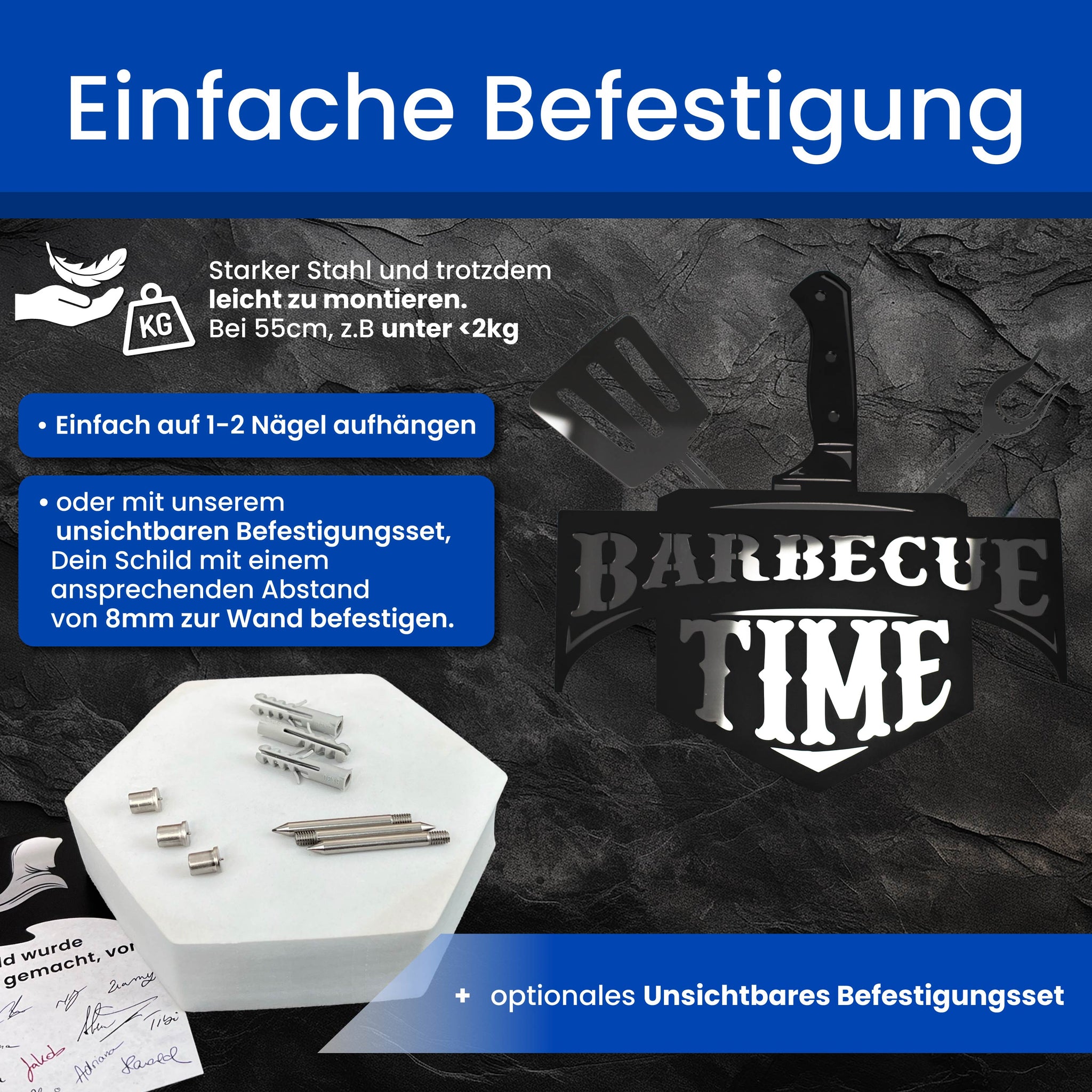 Barbecue Time Grillschild