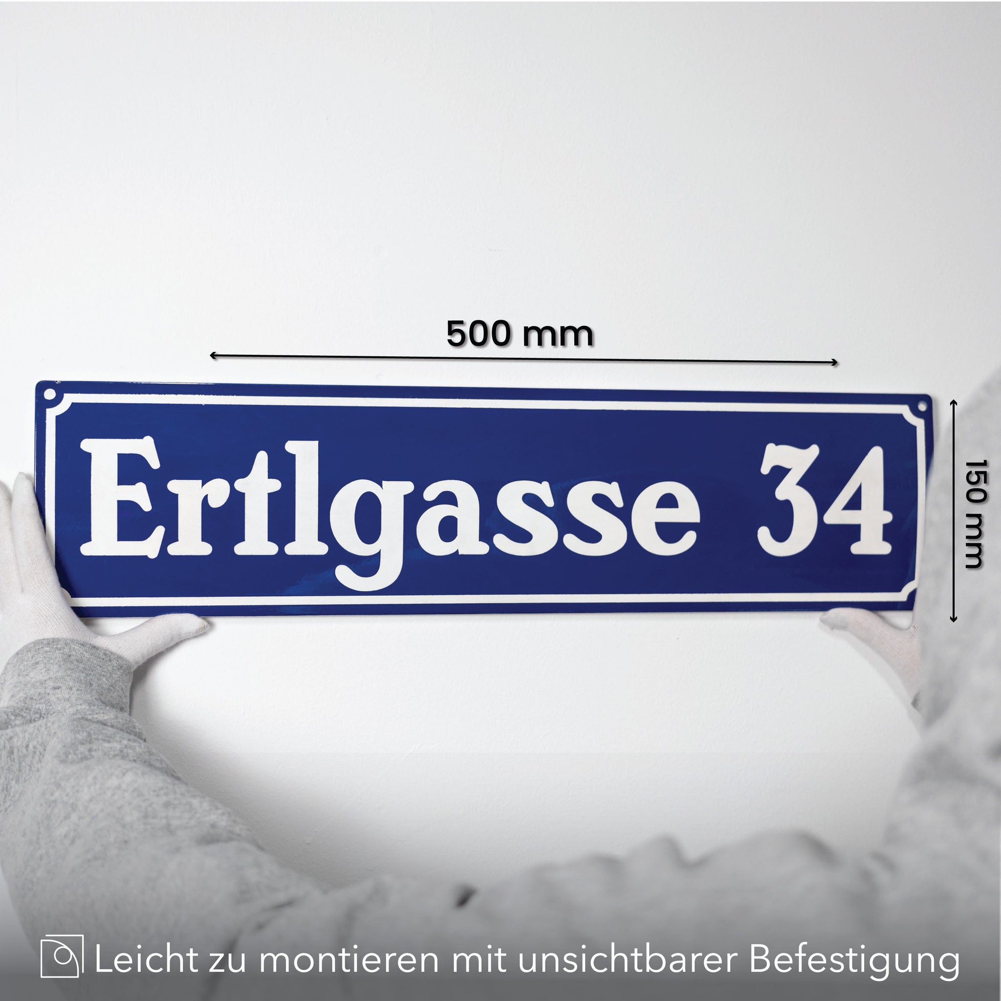 Emaille Straßenschild