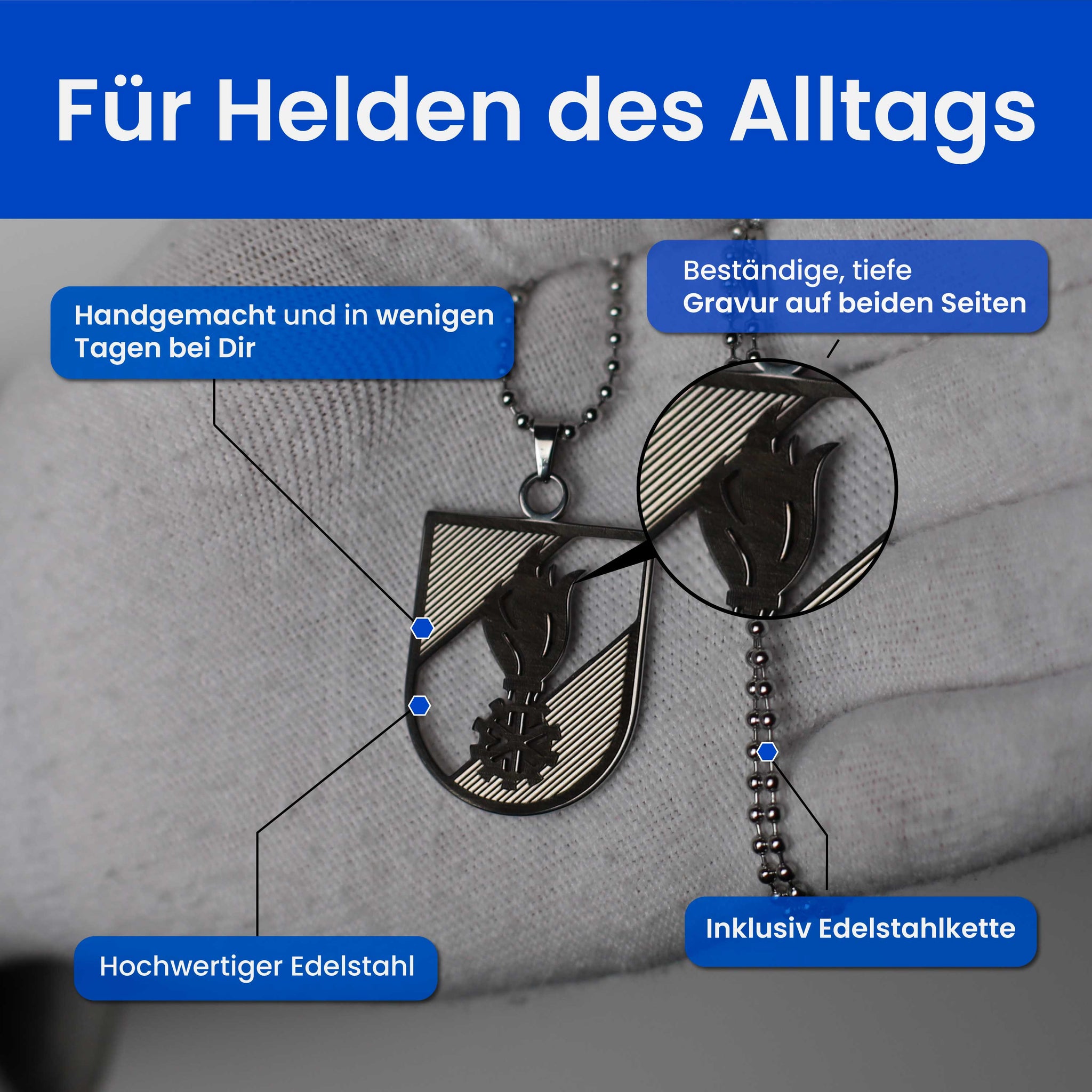 Feuerwehr-Halskette