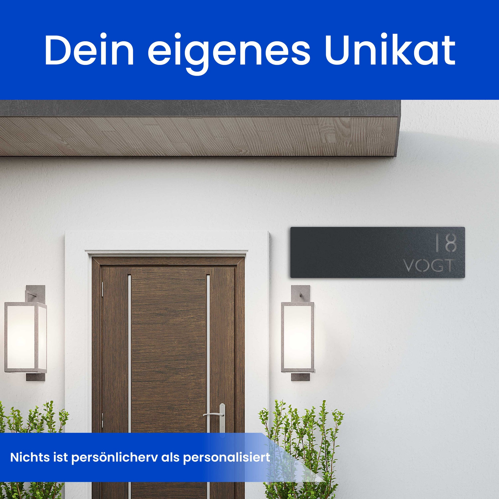 Modernes Straßenschild (Schild)