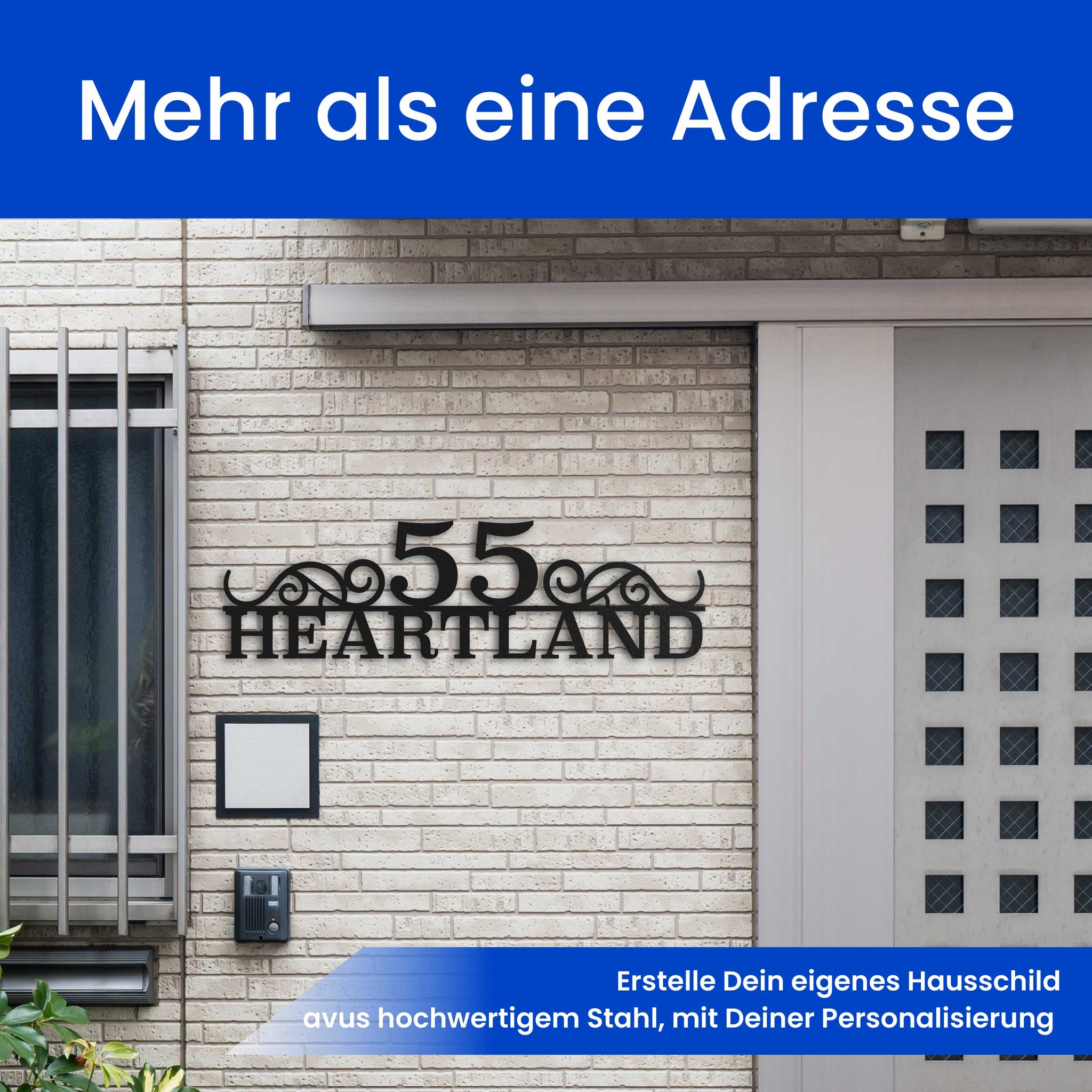 Klassisches Straßenschild