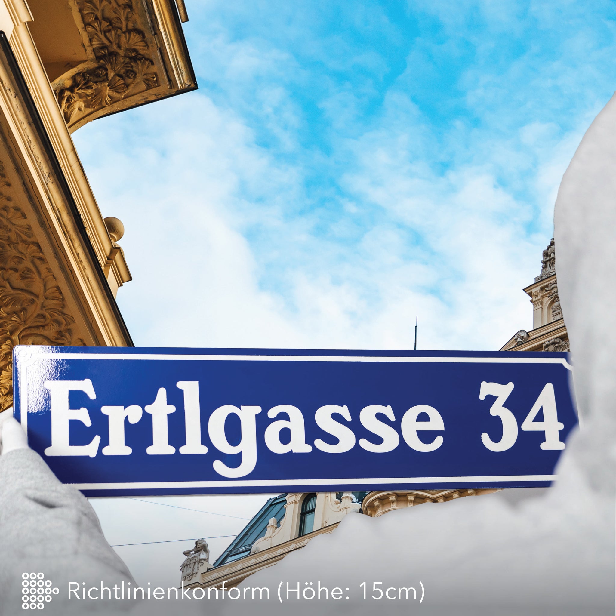 Emaille Straßenschild