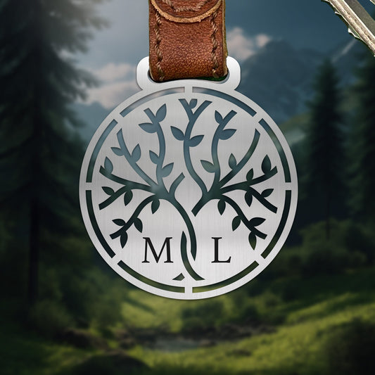 "Forever" Baum mit Initialien
