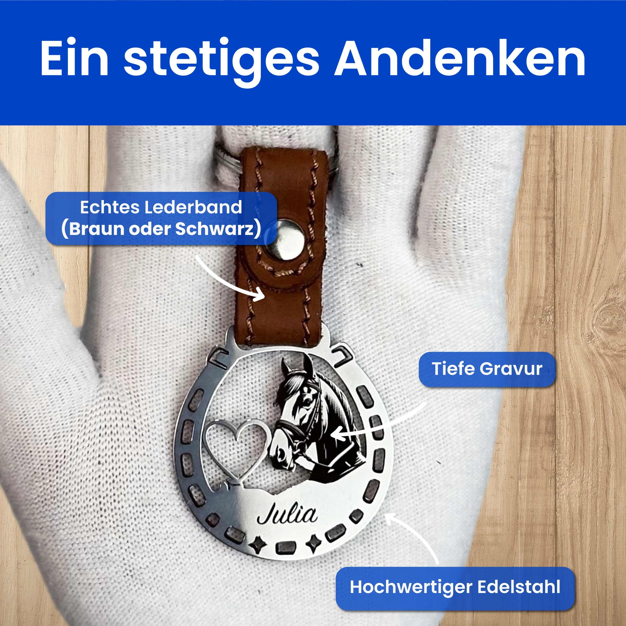 Hufeisen mit Herz