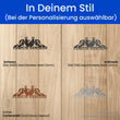Familienname mit Pferden -  Pferde Schild