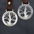 Steelmonks-Metallschild,Großer Baum. Baum Anhänger Wanddekoration erhältlich in verschiednen Größen und Farben.