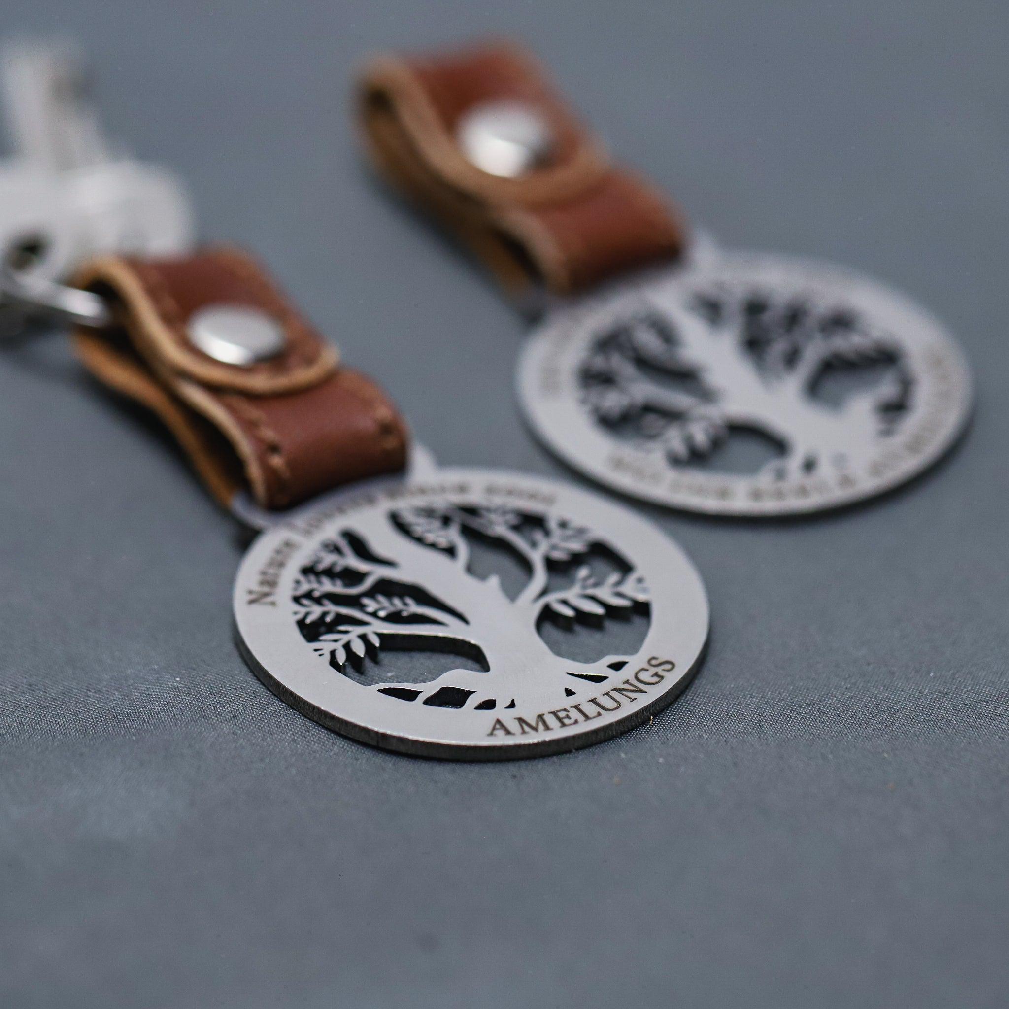 Steelmonks-Metallschild,Großer Baum. Baum Anhänger Wanddekoration erhältlich in verschiednen Größen und Farben.