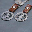 Steelmonks-Metallschild,Großer Baum. Baum Anhänger Wanddekoration erhältlich in verschiednen Größen und Farben.