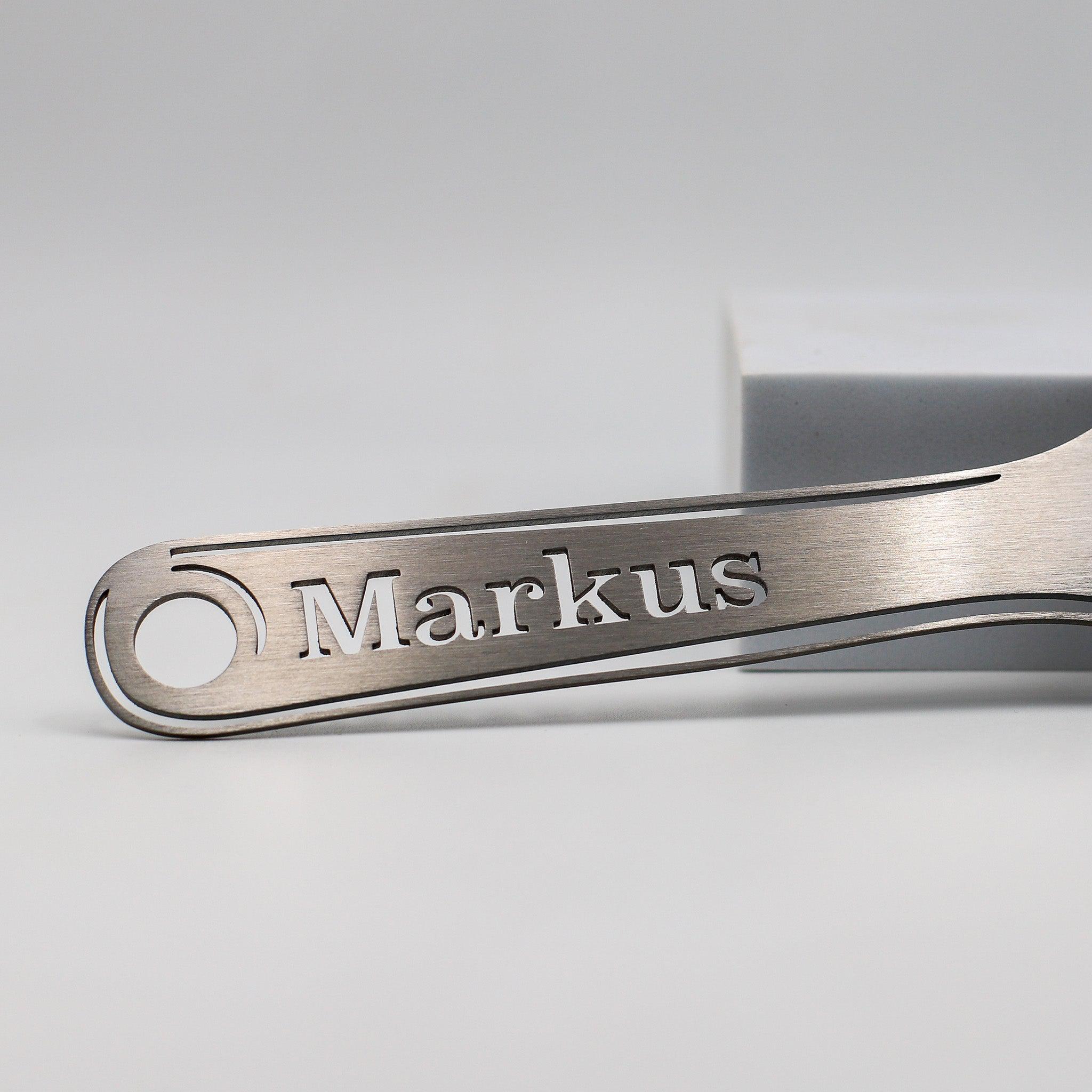 Steelmonks-Metallschild,Flaschenschlüssel. Besonderes Produkt Wanddekoration erhältlich in verschiednen Größen und Farben.