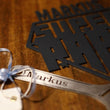 Steelmonks-Metallschild,Super Papa. Besonderes Produkt Wanddekoration erhältlich in verschiednen Größen und Farben.