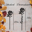 Steelmonks-Metallschild,Die Pfingstrose. Blume Wanddekoration erhältlich in verschiednen Größen und Farben.